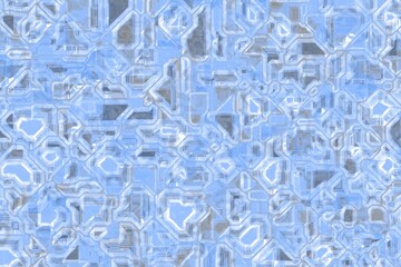 modern artistic blue optic wire bright acid toxic template computer art background or texture illustration