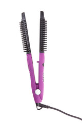 Hair straightener isolated