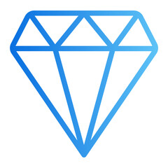 diamond gradient icon
