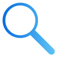 magnifying gradient icon