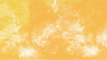 Abstract yellow watercolor background for your design, watercolor background concept, vector.