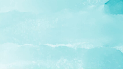 Abstract blue watercolor background for your design, watercolor background concept, vector.