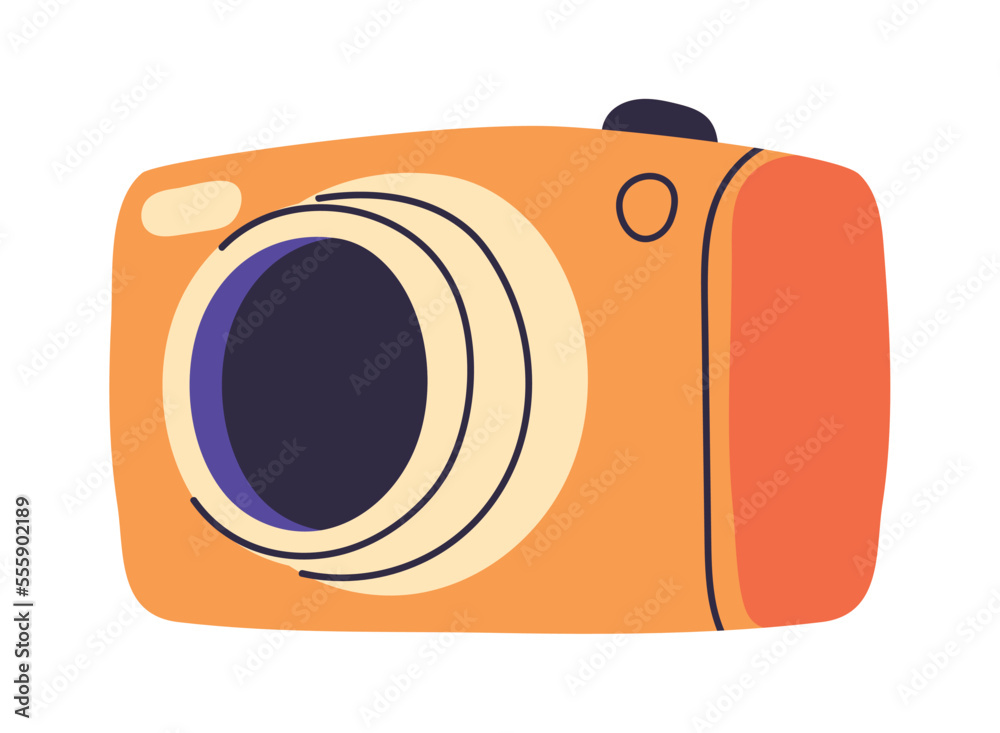 Poster photo camera icon