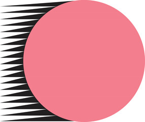 Lines in Circle Form . Spiral Vector Illustration .Technology round Logo . Design element . Abstract Geometric shape .
