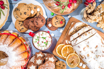 Assortment Christmas baking sweet