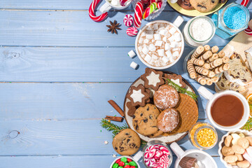 Christmas hot chocolate party bar