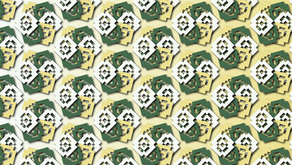 Modern Colored Geometrical textured pattern with decorative ornamental illustrations for desktop, wallpaper, background, texture