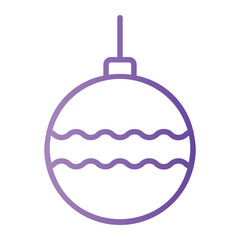 christmas ball icon