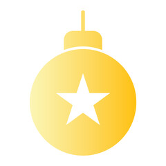 christmas ball icon