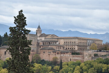 Fototapeta na wymiar Granada Hiszpania