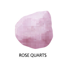 Rose Quartz Mineral Composition