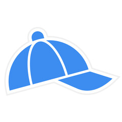Fototapeta premium Cap Icon Style