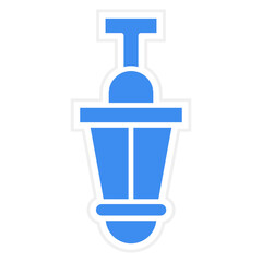 Hang Lamp Icon Style