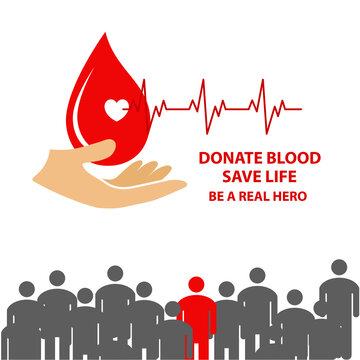 Creative and professional vector designs of the donate blood infographics.