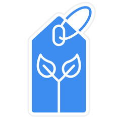 Eco Tag Icon Style