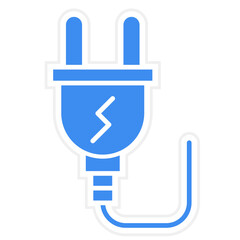 Power Plug Icon Style
