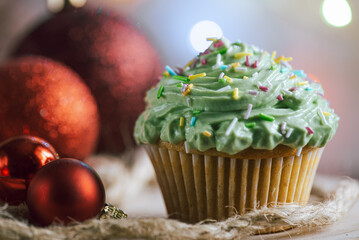 christmas cup cake