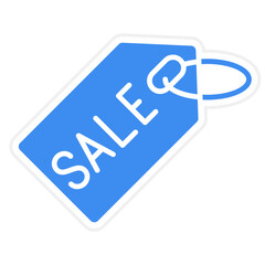 Sale Tag Icon Style