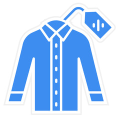 Shirt Sale Icon Style