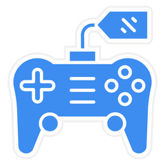 Gamepad Sale Icon Style