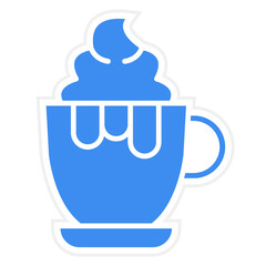 Hot Chocolate Icon Style