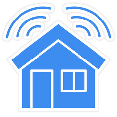 Smart House Icon Style