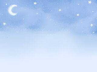 night sky background illustration