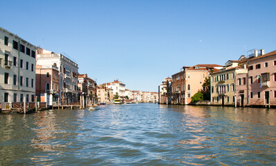 Canals and historic building