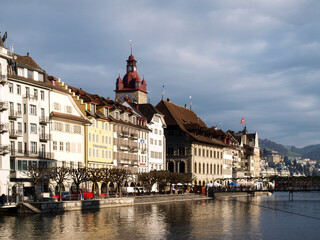 old city center of Lucerne