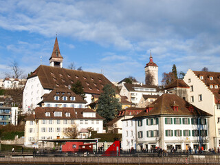 old city center of Lucerne