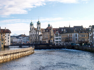 Fototapeta premium old city center of Lucerne