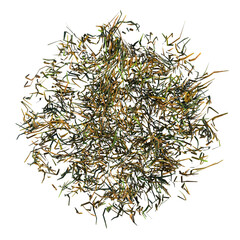Top view of Plant ( Dry Grass Lawn 3) Tree png 
