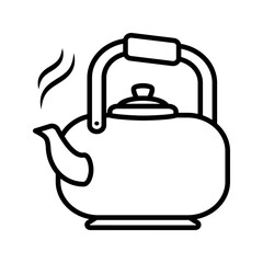 kettle icon flat vecktor trendy popular simple