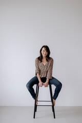 Frau, 40+, im Portrait