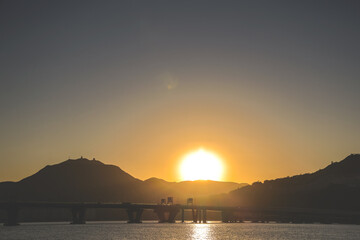18 Dec 2022 Cross Bay Link in Tseung Kwan O, Hong Kong