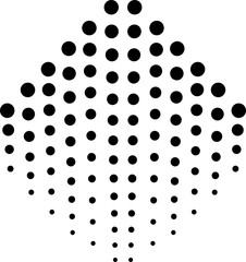 Abstract Geometric Dot Shapes Memphis Style