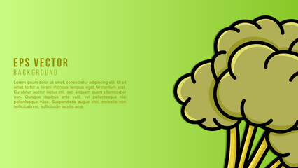 Bright template for design. Set of yellow fruits and vegetables on yellow background