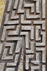 Abstract texture pattern background on wall