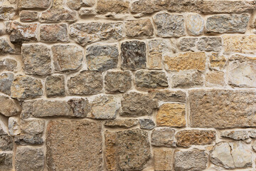 detail of old stone wall