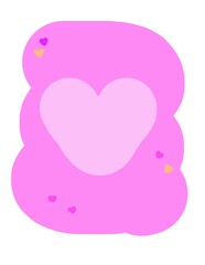 Pink hearts