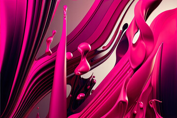 design template in abstract trendy expensive wallpaper styles with bright saturated colors