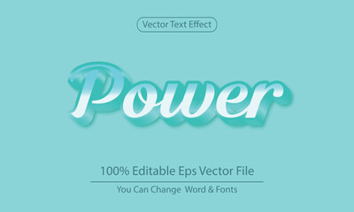 3d text effect template