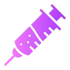 syringe gradient icon