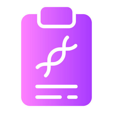 Dna Test Gradient Icon