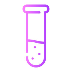 blood test gradient icon