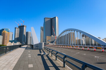 Obraz premium 東京都中央区 築地大橋