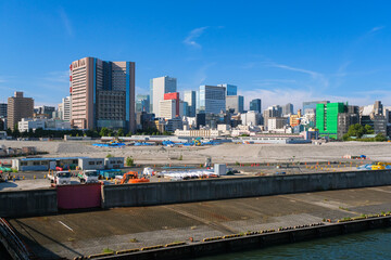 東京都中央区 築地市場の跡地