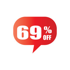 Special offer discount label with different sale percentage. percent off price reduction badge promotion design emblem set vector illustration isolated on white background