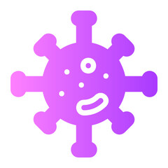 virus gradient icon