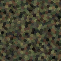 Texture military camouflage seamless pattern. Abstract army vector illustration